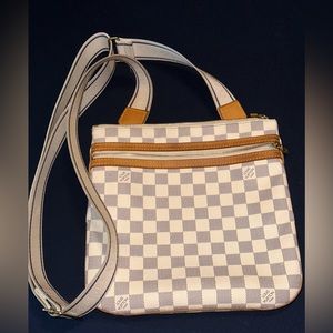 Louis Vuitton Damier Azur Bosphore Pochette Crossbody Bag